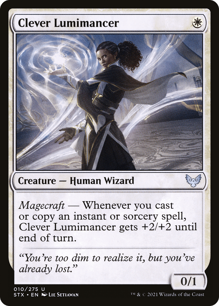 Clever Lumimancer [Strixhaven: School of Mages] Foil