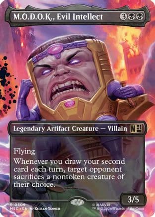 M.O.D.O.K., Evil Intellect (Borderless) |  (509) [Commander: Marvel Super Heroes]