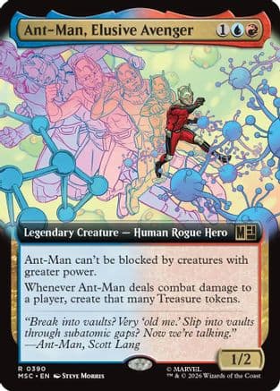 Ant-Man, Elusive Avenger (Extended Art) |  (390) [Commander: Marvel Super Heroes]