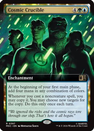Cosmic Crucible (Extended Art) |  (397) [Commander: Marvel Super Heroes]