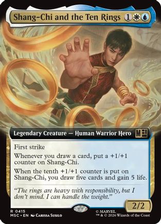 Shang-Chi and the Ten Rings (Extended Art) |  (415) [Commander: Marvel Super Heroes]