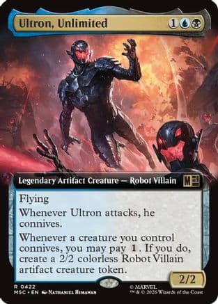 Ultron, Unlimited (Extended Art) |  (422) [Commander: Marvel Super Heroes]