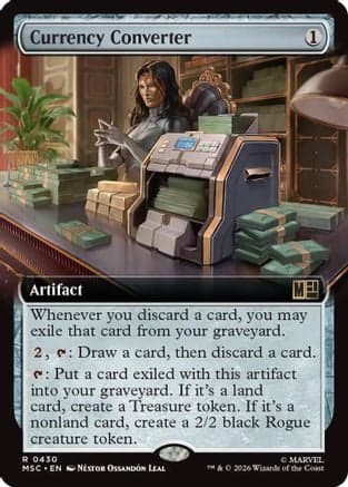 Currency Converter (Extended Art) |  (430) [Commander: Marvel Super Heroes]