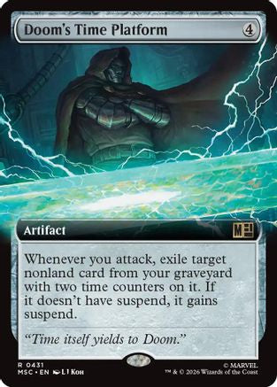 Doom's Time Platform (Extended Art) |  (431) [Commander: Marvel Super Heroes]