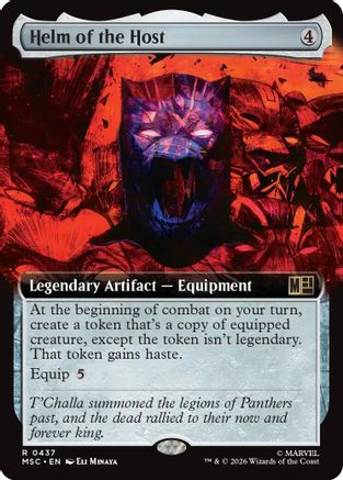 Helm of the Host (Extended Art) |  (437) [Commander: Marvel Super Heroes]