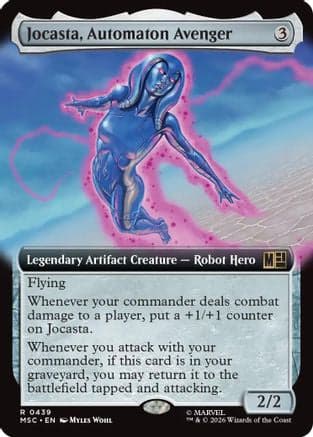 Jocasta, Automaton Avenger (Extended Art) |  (439) [Commander: Marvel Super Heroes]