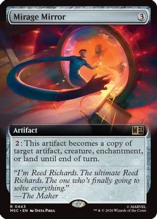 Mirage Mirror (Extended Art) |  (443) [Commander: Marvel Super Heroes]