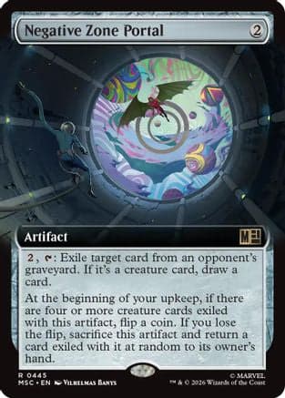 Negative Zone Portal (Extended Art) |  (445) [Commander: Marvel Super Heroes]