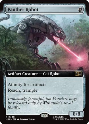 Panther Robot (Extended Art) |  (448) [Commander: Marvel Super Heroes]
