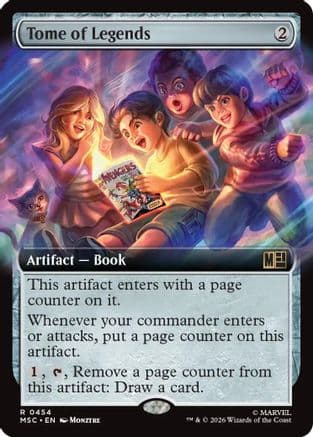 Tome of Legends (Extended Art) |  (454) [Commander: Marvel Super Heroes]
