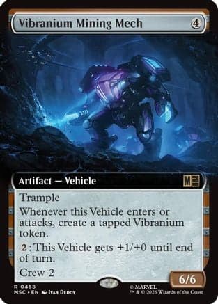 Vibranium Mining Mech (Extended Art) |  (458) [Commander: Marvel Super Heroes]