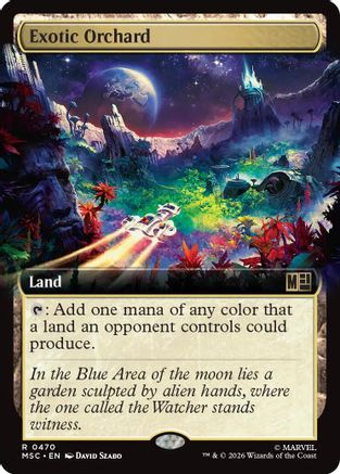 Exotic Orchard (Extended Art) |  Foil (470) [Commander: Marvel Super Heroes]