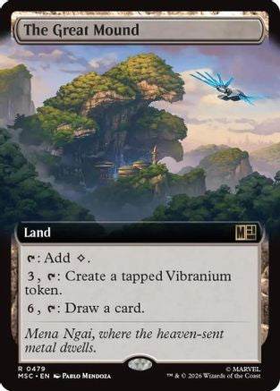 The Great Mound (Extended Art) |  Foil (479) [Commander: Marvel Super Heroes]
