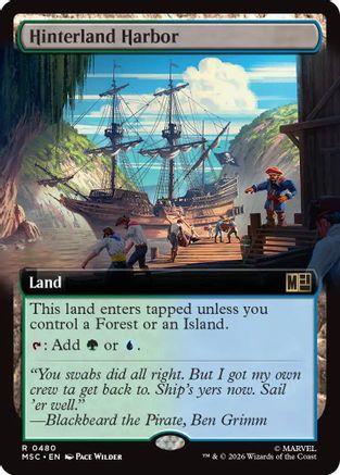 Hinterland Harbor (Extended Art) |  (480) [Commander: Marvel Super Heroes]