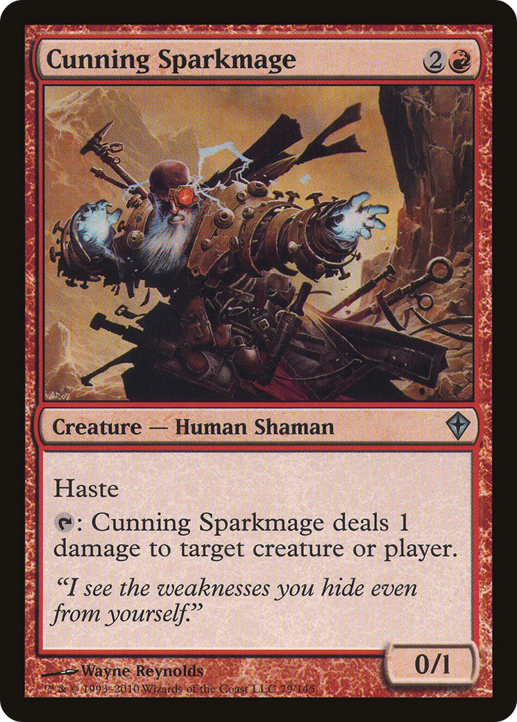 Cunning Sparkmage [Worldwake] Foil