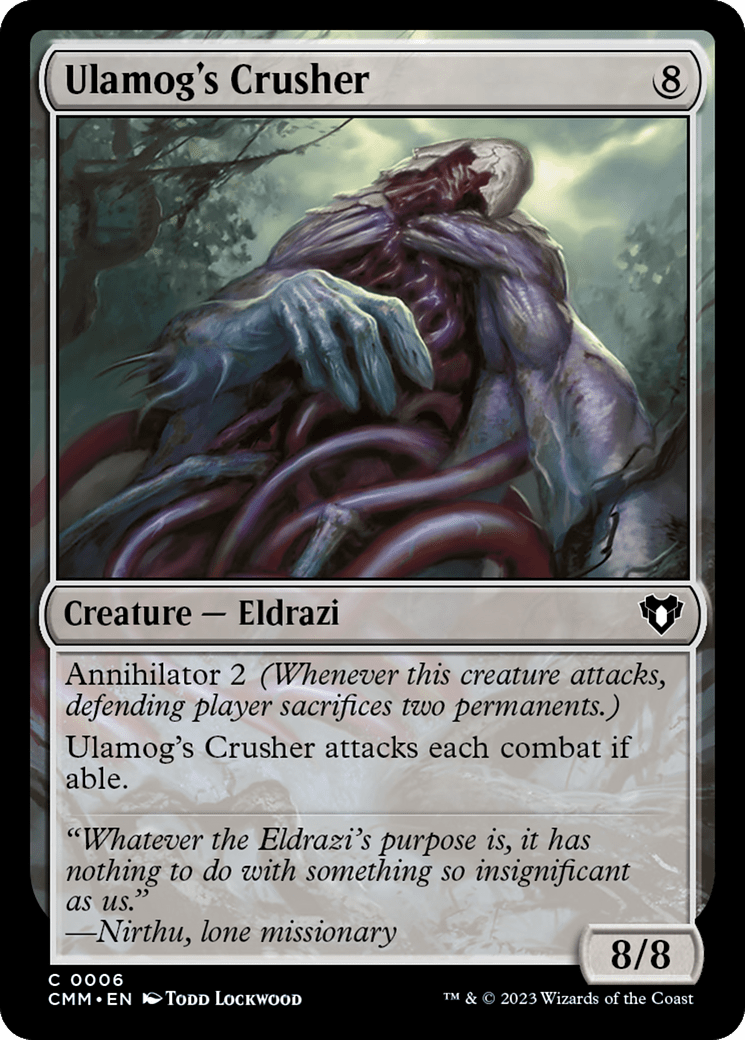 Ulamog's Crusher [Commander Masters] Foil