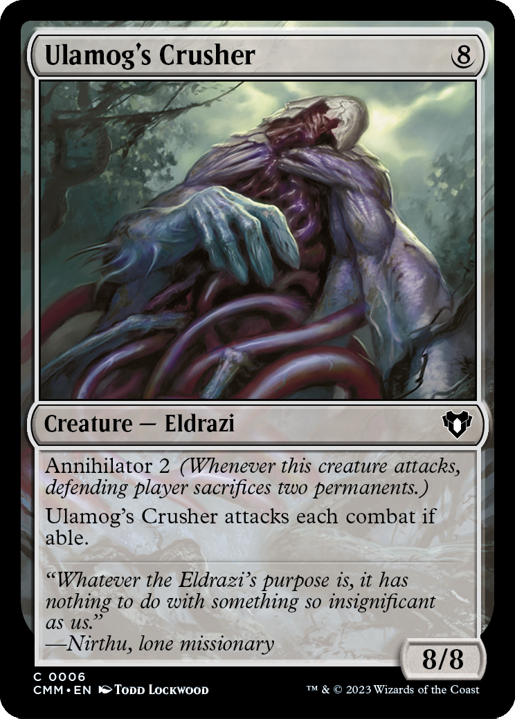 Ulamog's Crusher [Commander Masters] Foil