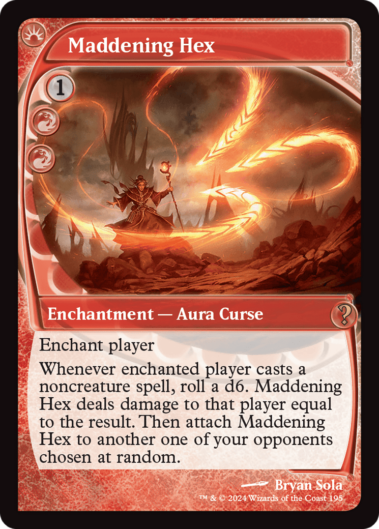 Maddening Hex (Future Sight) [Mystery Booster 2] Foil