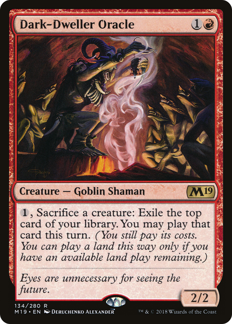 Dark-Dweller Oracle [Core Set 2019] Foil