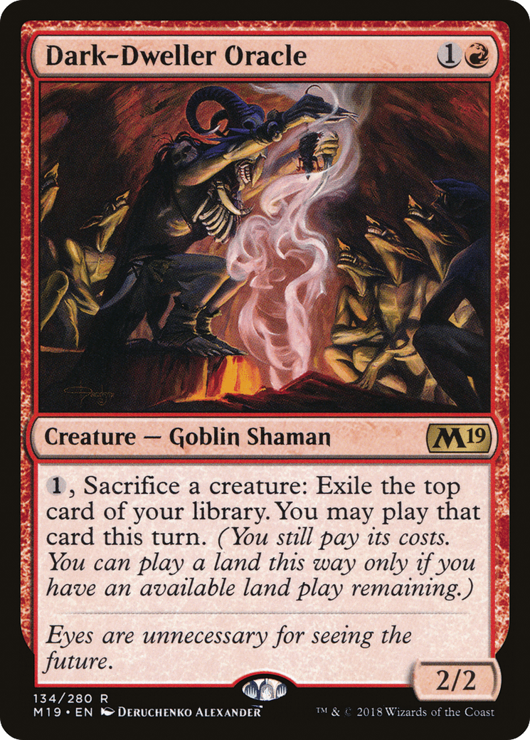 Dark-Dweller Oracle [Core Set 2019] Foil