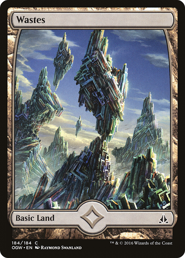 Wastes (184) (Full Art) [Oath of the Gatewatch] Foil