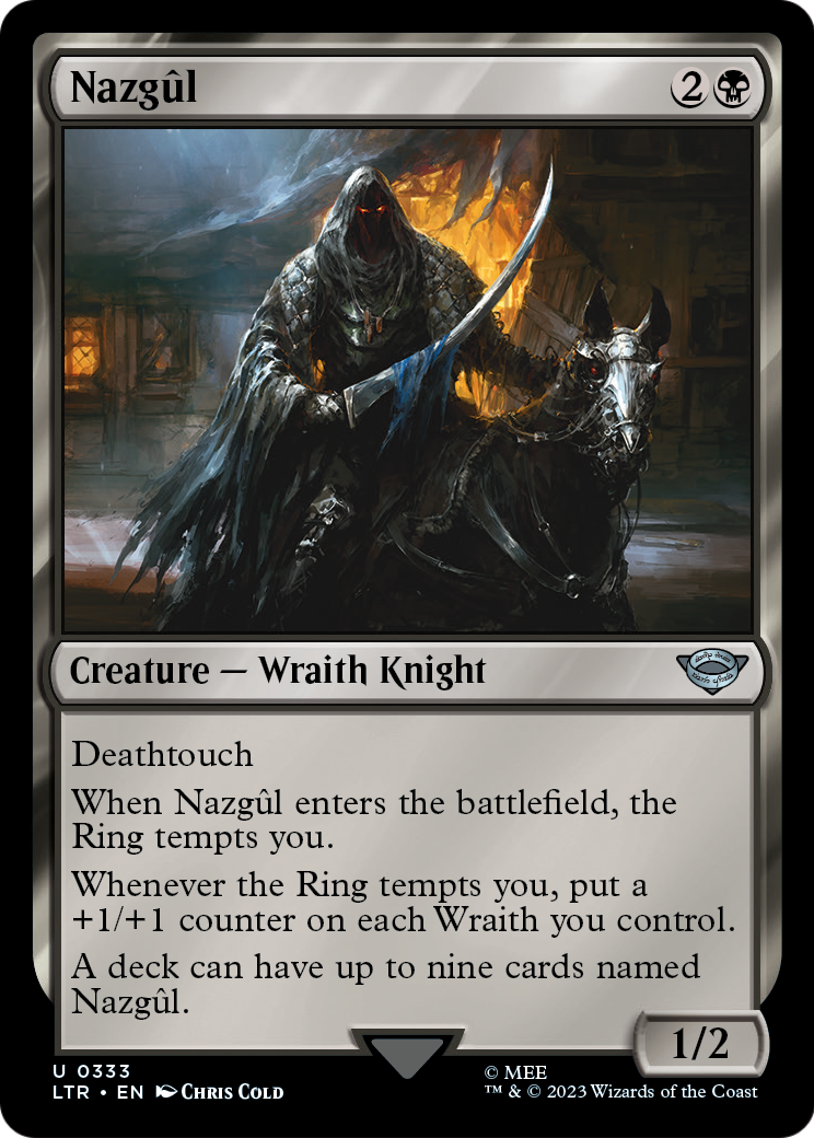 Nazgul (333) [The Lord of the Rings: Tales of Middle-Earth] Foil