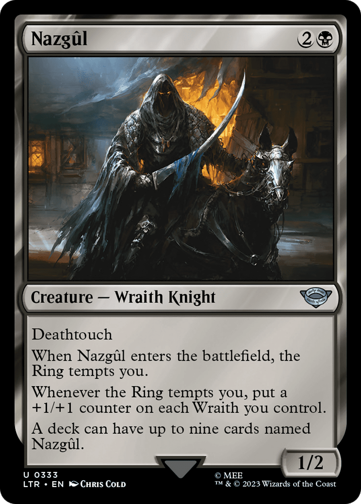 Nazgul (333) [The Lord of the Rings: Tales of Middle-Earth] Foil