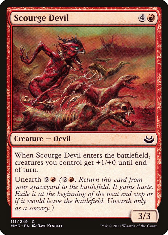 Scourge Devil 111/249 (Modern Masters 2017) 