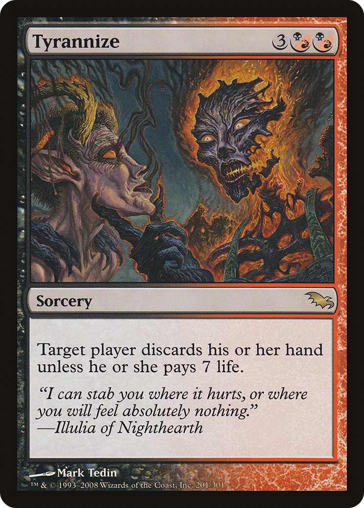 Tyrannize [Shadowmoor] Foil