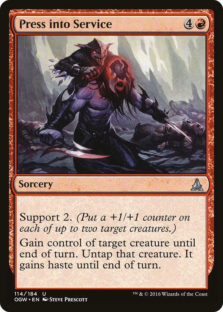Press into Service [Oath of the Gatewatch] Foil