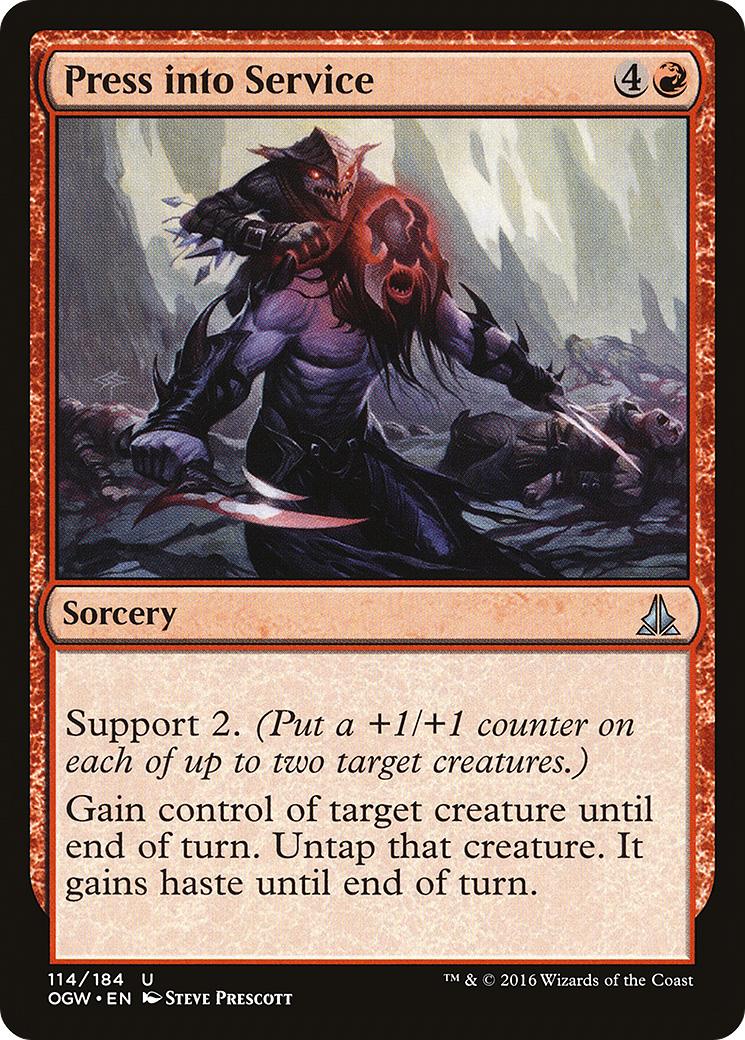 Press into Service [Oath of the Gatewatch] Foil