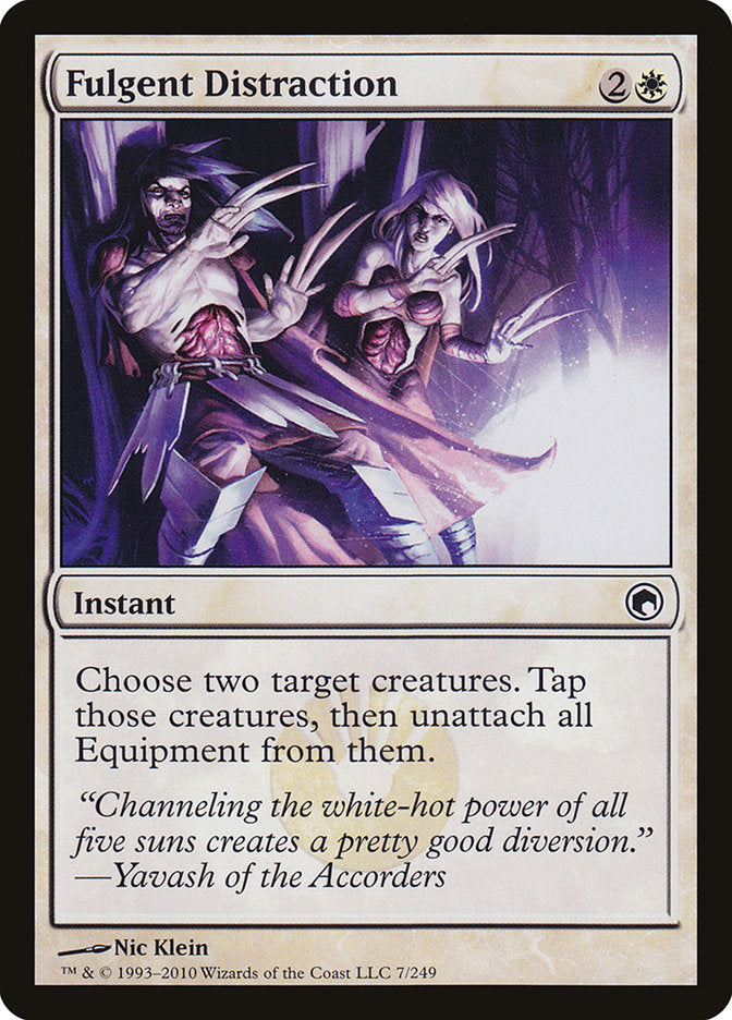 Fulgent Distraction 7 (Scars of Mirrodin) 