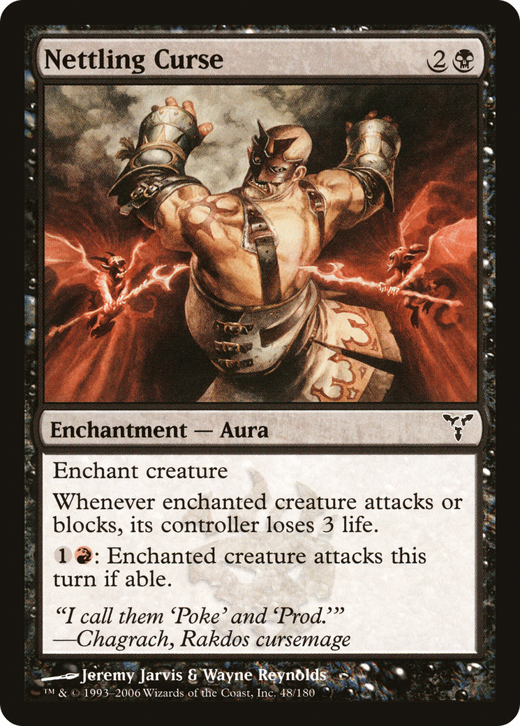 Nettling Curse [Dissension] Foil
