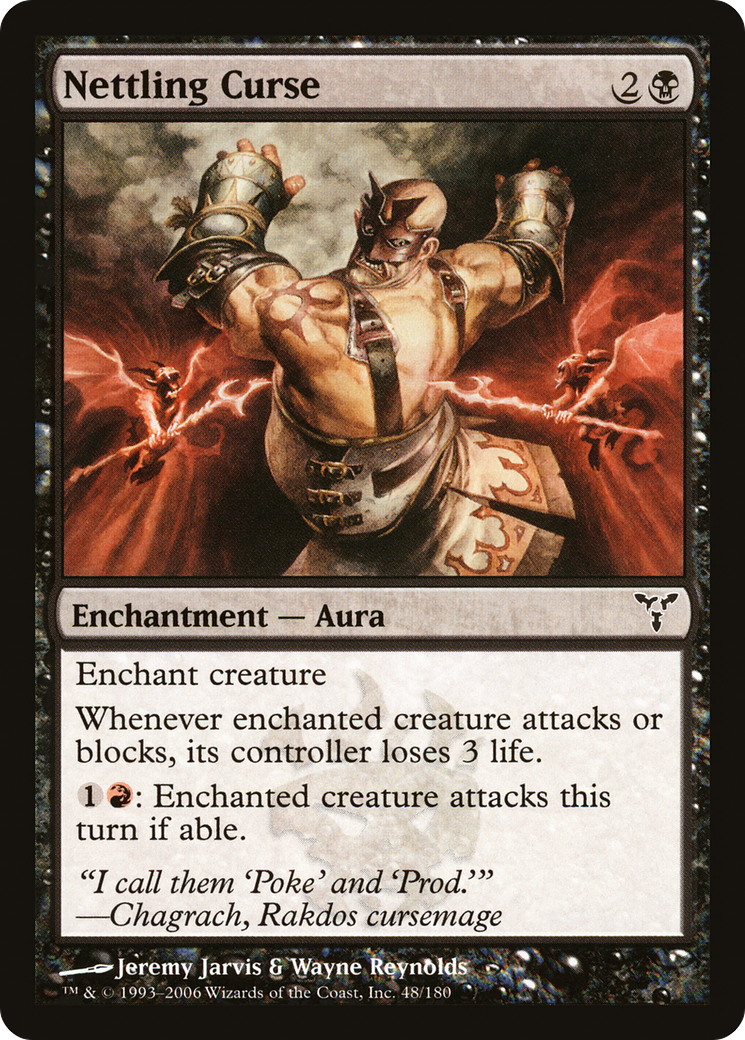 Nettling Curse [Dissension] Foil