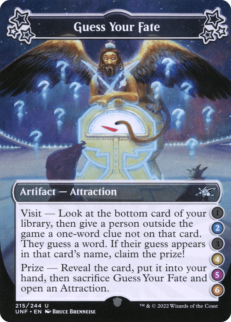 Guess Your Fate (2-4-5-6) [Unfinity] Foil