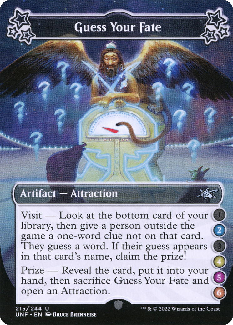 Guess Your Fate (2-4-5-6) [Unfinity] Foil