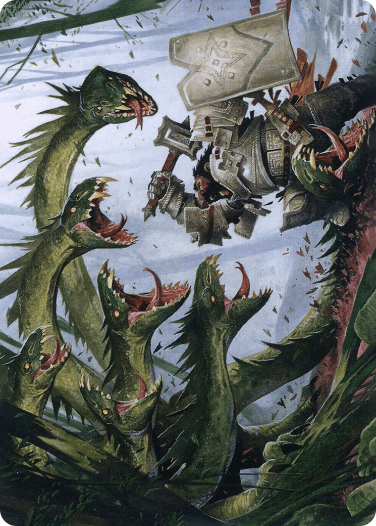 Lair of the Hydra // Lair of the Hydra (AAFR-067) - Adventures in the Forgotten Realms Art Series (Borderless)