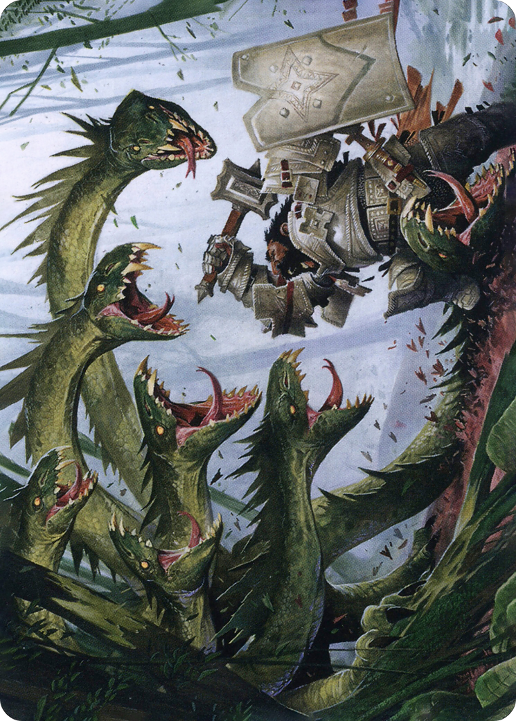 Lair of the Hydra // Lair of the Hydra (AAFR-067) - Adventures in the Forgotten Realms Art Series (Borderless)
