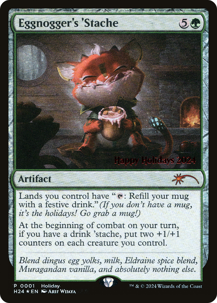 Eggnogger's 'Stache (-001) [Special Occasion]  Foil
