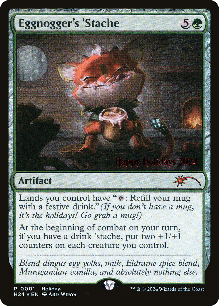 Eggnogger's 'Stache (-001) [Special Occasion]  Foil