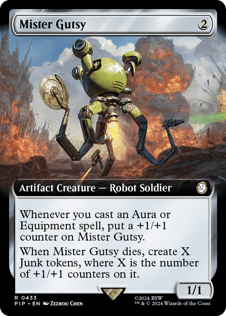Mister Gutsy (Extended Art) [Fallout] Foil