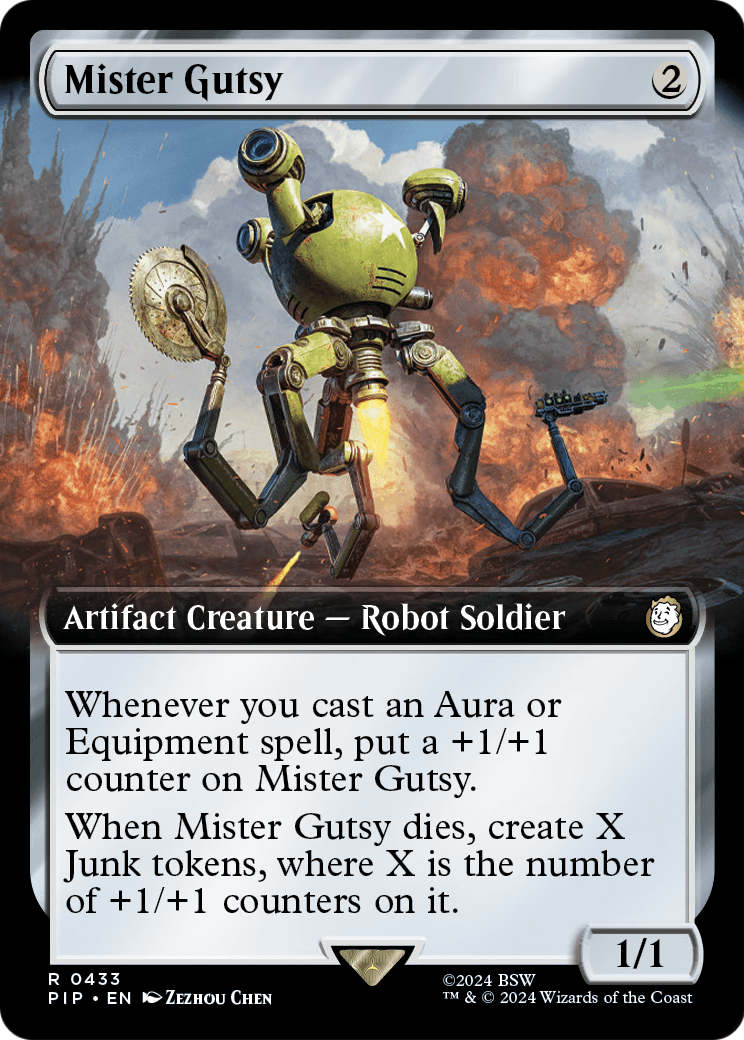 Mister Gutsy (Extended Art) [Fallout] Foil