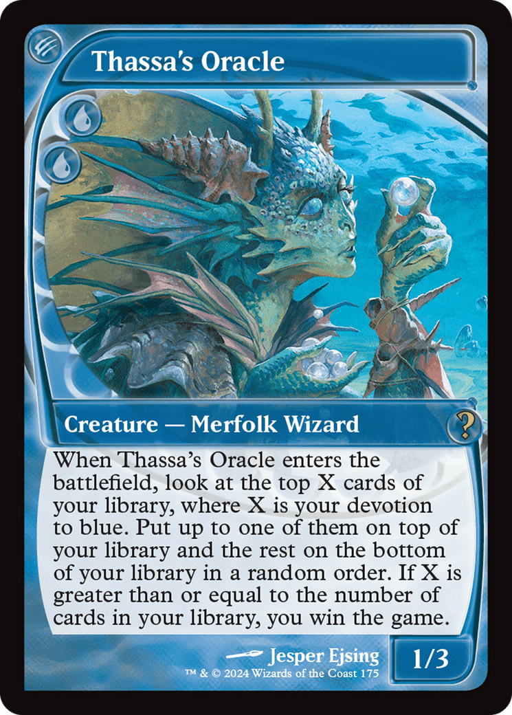 Thassa's Oracle (Future Sight) [Mystery Booster 2] Foil