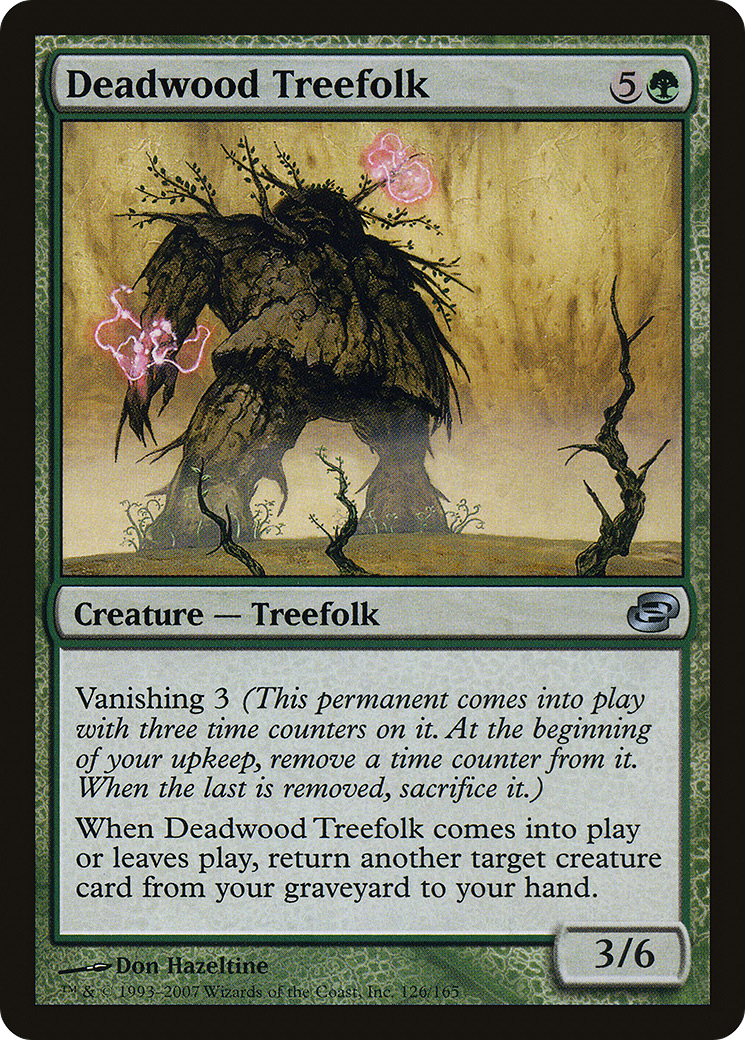 Deadwood Treefolk [Planar Chaos] Foil