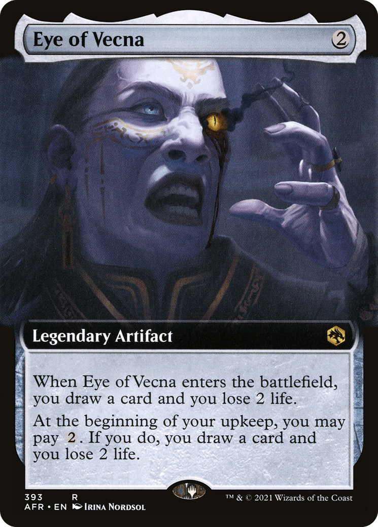 Eye of Vecna (Extended Art) [Dungeons & Dragons: Adventures in the Forgotten Realms] Foil