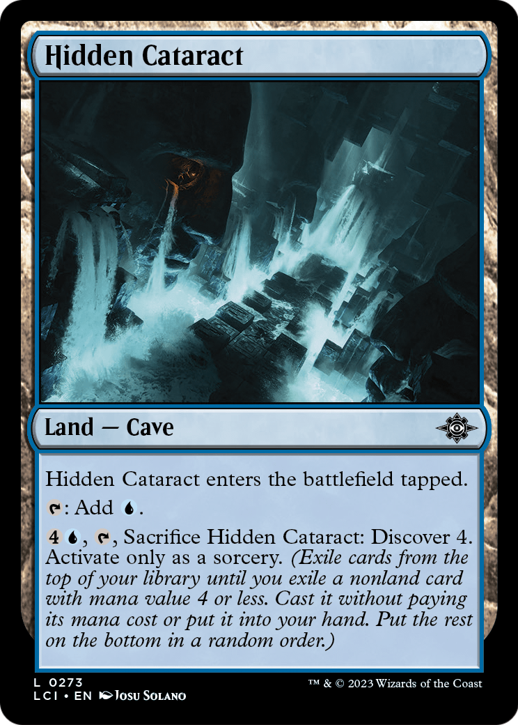 Hidden Cataract [The Lost Caverns of Ixalan] Foil