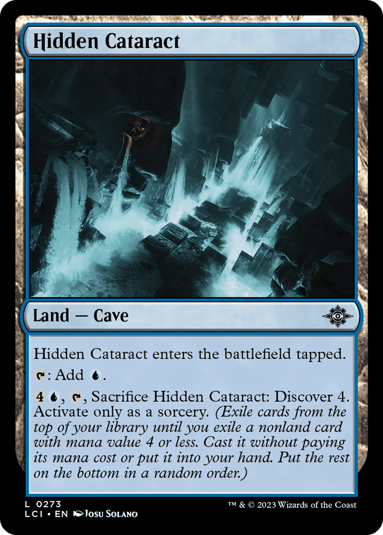 Hidden Cataract [The Lost Caverns of Ixalan] Foil