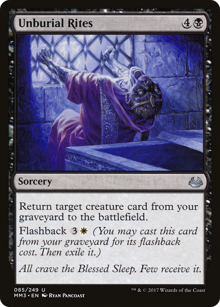 Unburial Rites [Modern Masters 2017] Foil