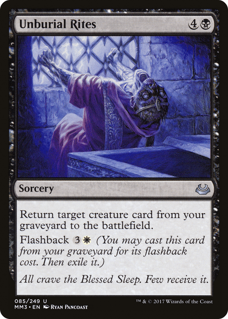 Unburial Rites [Modern Masters 2017] Foil