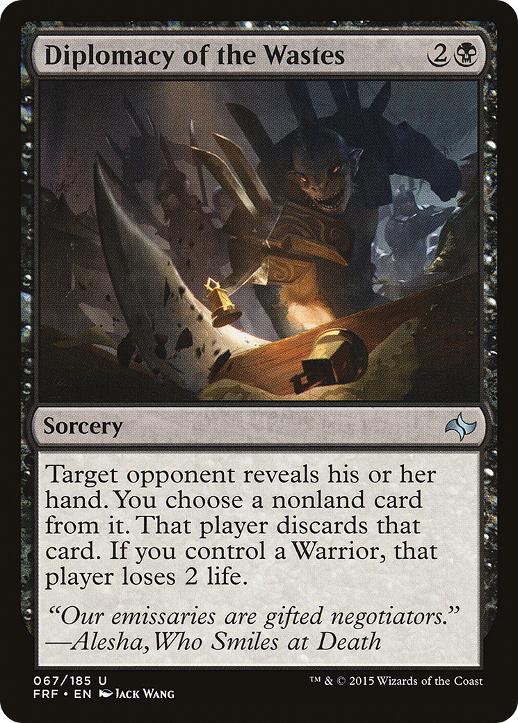 Diplomacy of the Wastes [Fate Reforged] Foil